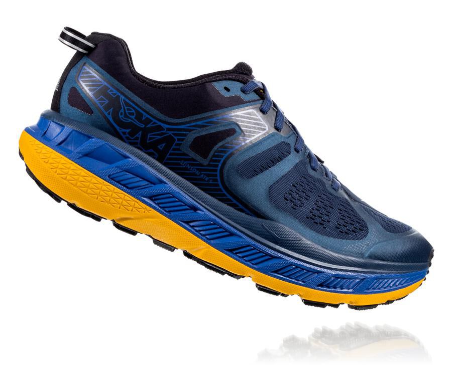 Hoka One One Trail Schoenen Heren - Stinson Atr 5 - Donkerblauw - YC7021564